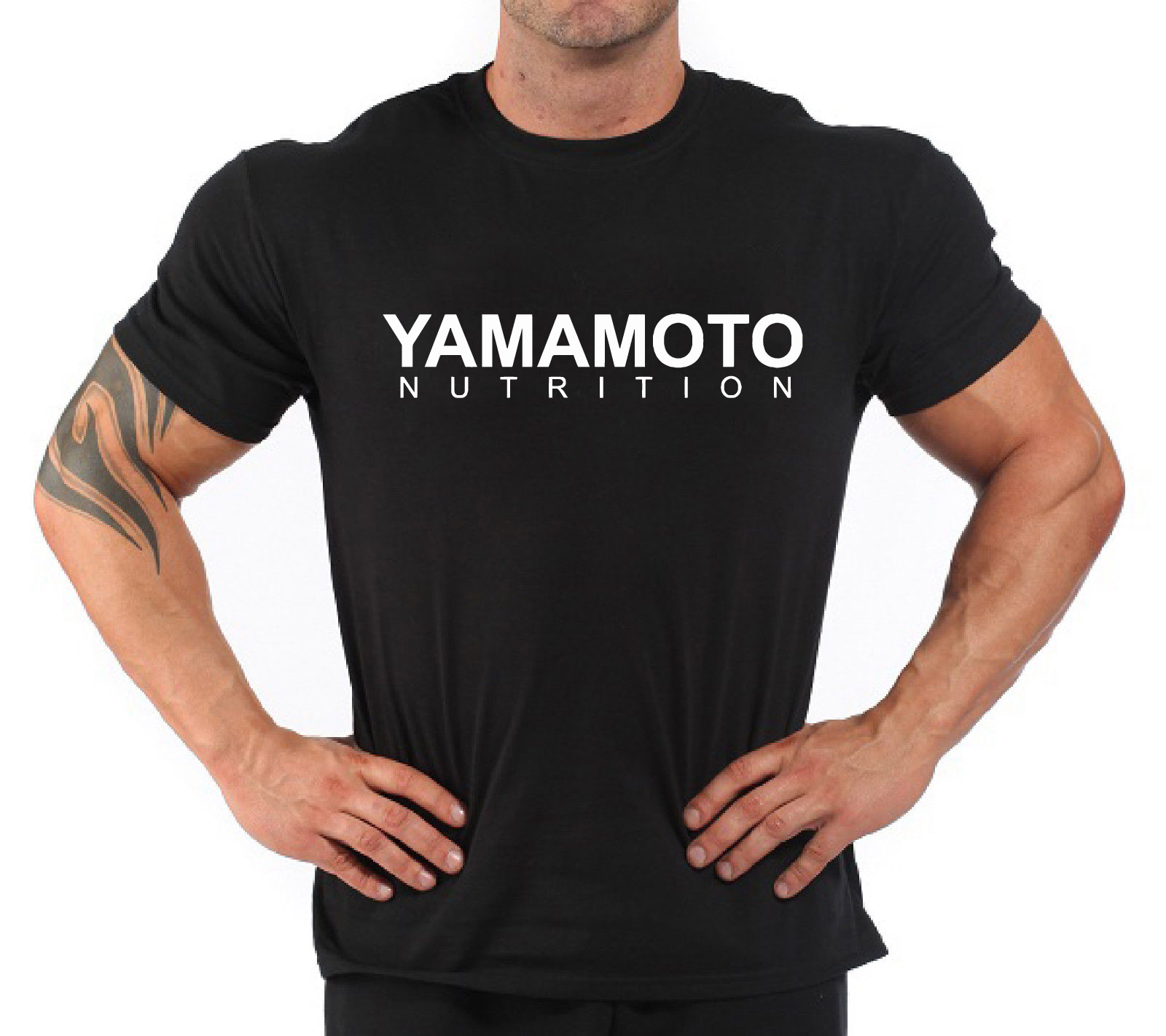 Nutrition Of Fitness - Bodybuilding Fitness Gym T-Shirt „Yamamoto Nutrition“