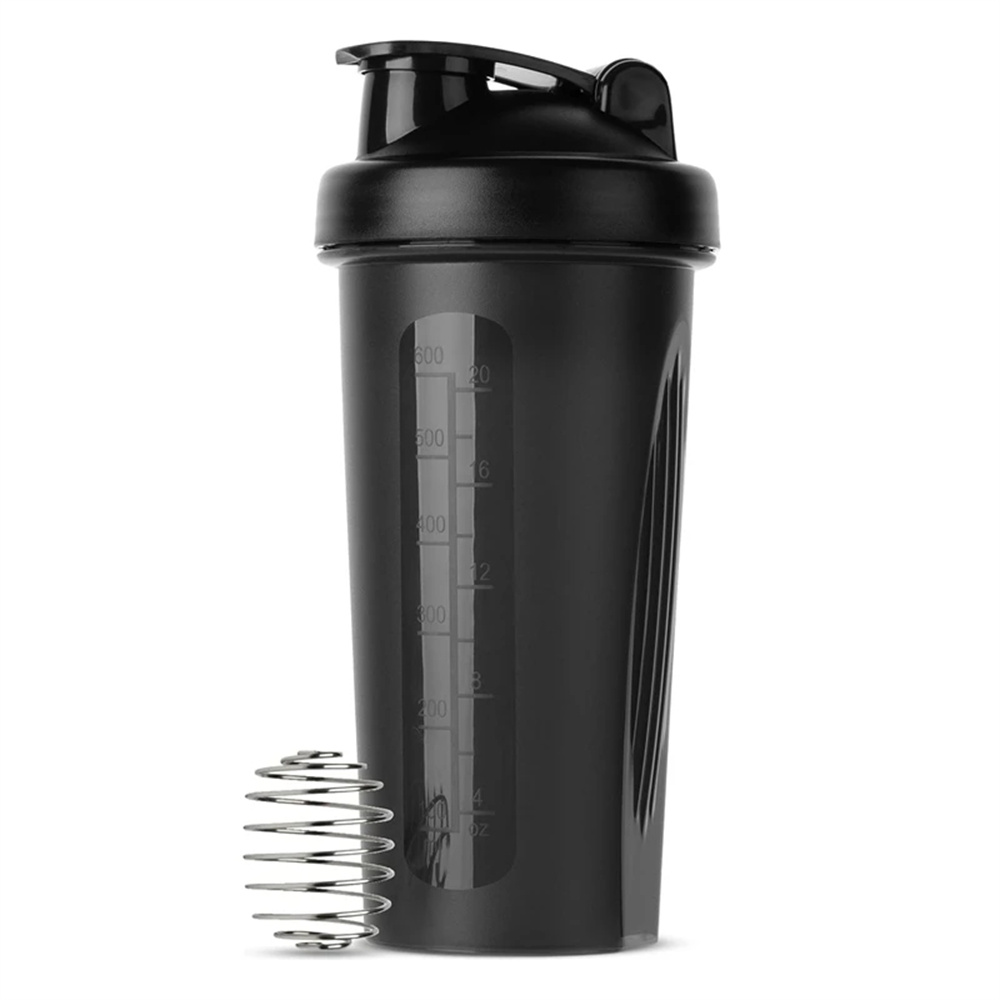 Nutrition And Fitness - 1 Stück tragbarer Protein-Shaker, 600 ml