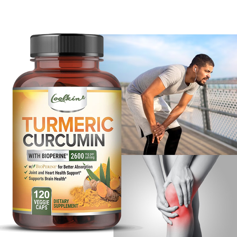 Turmeric Curcumin Capsule - Curcumin-Kapseln, natürliche Gelenkstütze mit schwarzem Pfeffer
