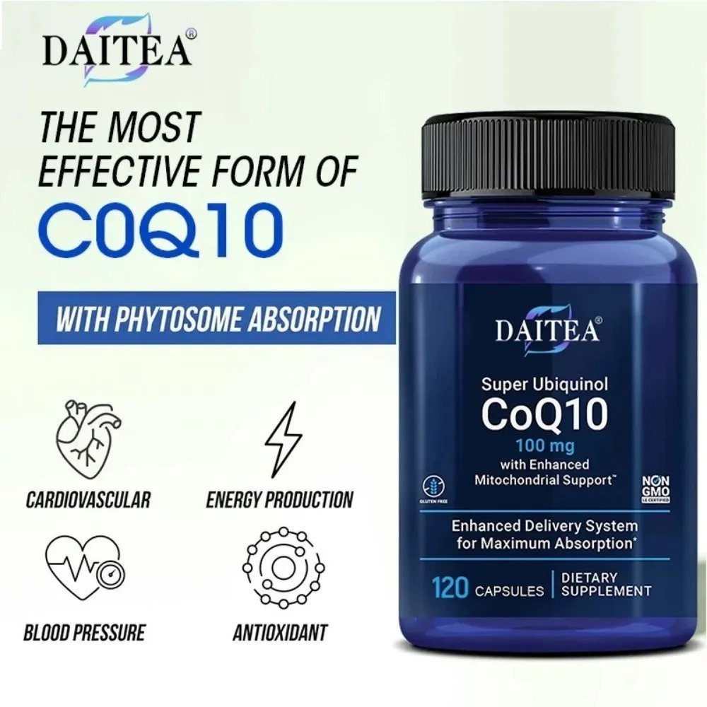 Ubiquinol 100mg CoQ10, Herzges – Coq10 Ubiquinol Softgel Bewertung und Preis