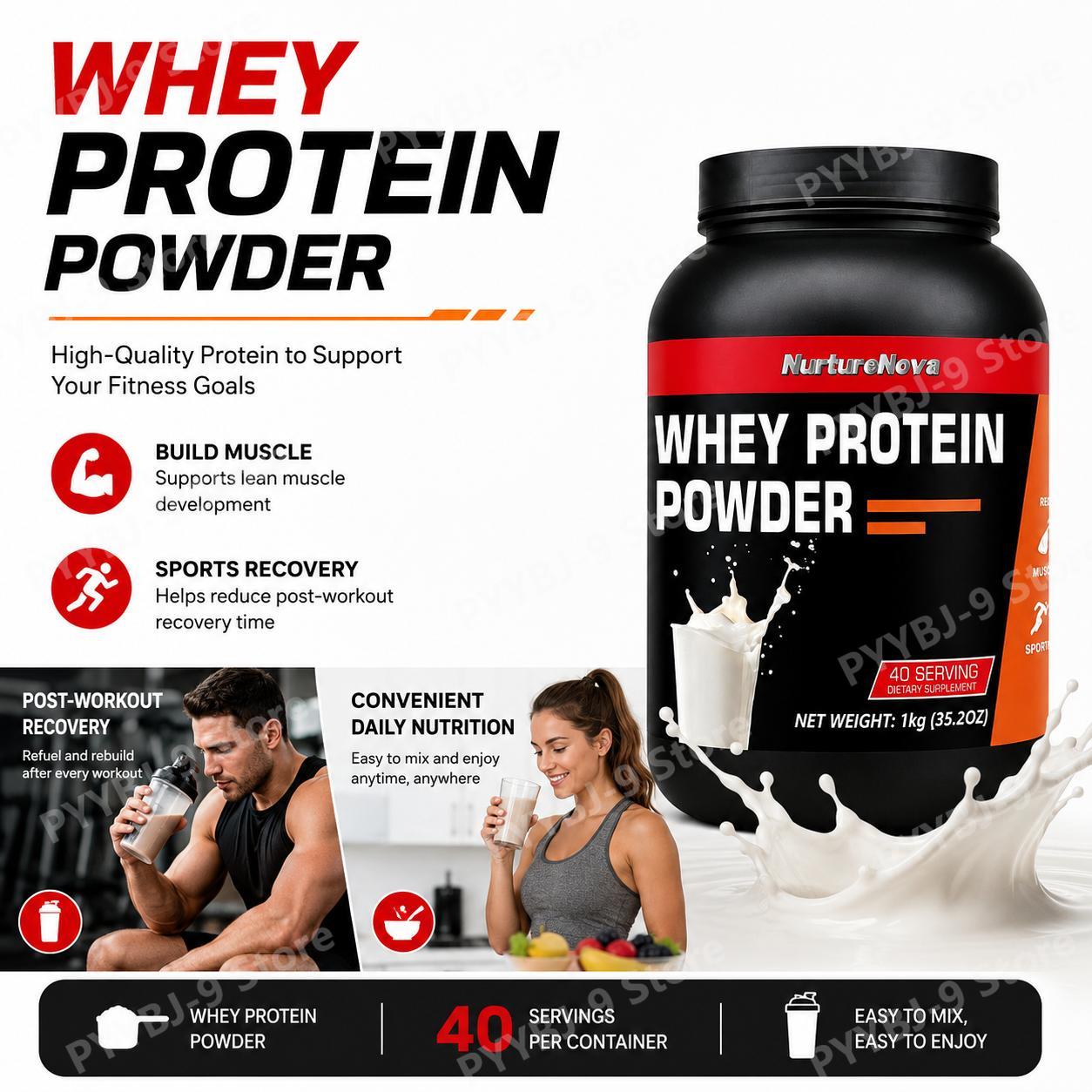 NurtureNova Whey Protein Pulve – Nutrition Of Fitness Bewertung und Preis