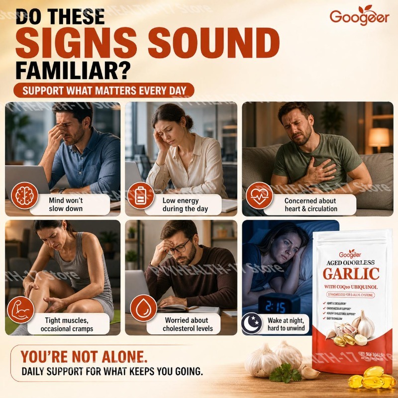 Googeer Aged Odorless Garlic S – Coq10 Ubiquinol Softgel Bewertung und Preis