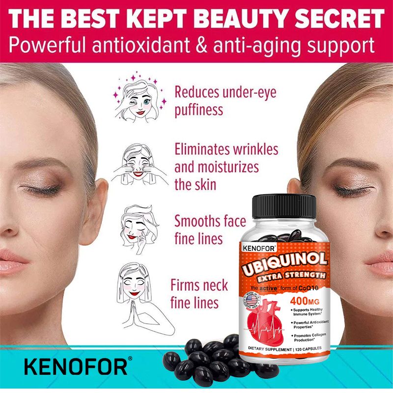 KENOFOR Ubiquinol CoQ10 400 mg – Coq10 Ubiquinol Softgel Bewertung und Preis